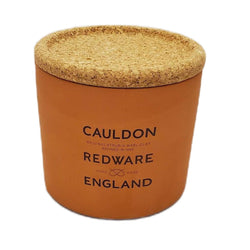 Cauldon Redware Medium Storage Jar with Logo