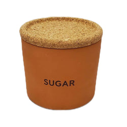 Cauldon Redware Medium Sugar Storage Jar