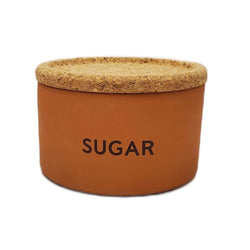 Cauldon Redware Small Sugar Storage Jar