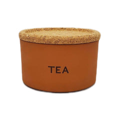Cauldon Redware Small Tea Storage Jar