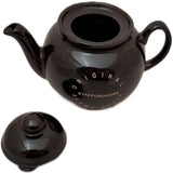 Cauldon Ceramics 4 Cup Brown Betty Teapot with Engraved Logo 36 fl oz/1020 ml