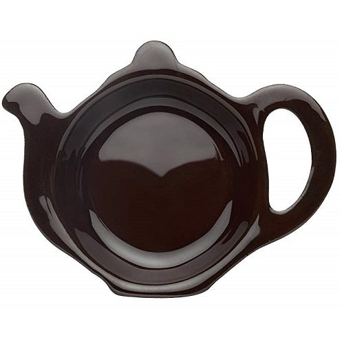 Cauldon Ceramics Brown Betty Teapot-Shaped Tea Caddy, Red Clay